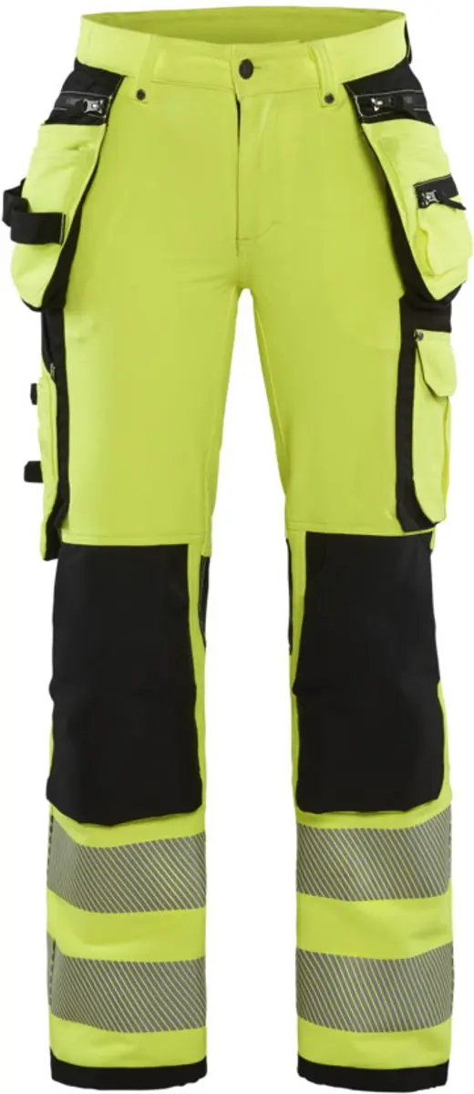 Blåkläder Dames High Vis Werkbroek 7197-1642