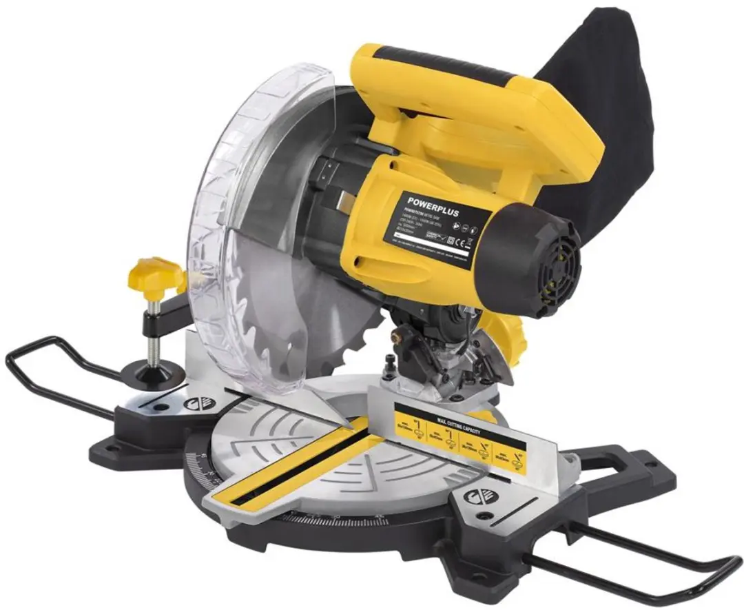 Powerplus POWX075700 Afkort- en Verstekzaag 1500W - 210mm