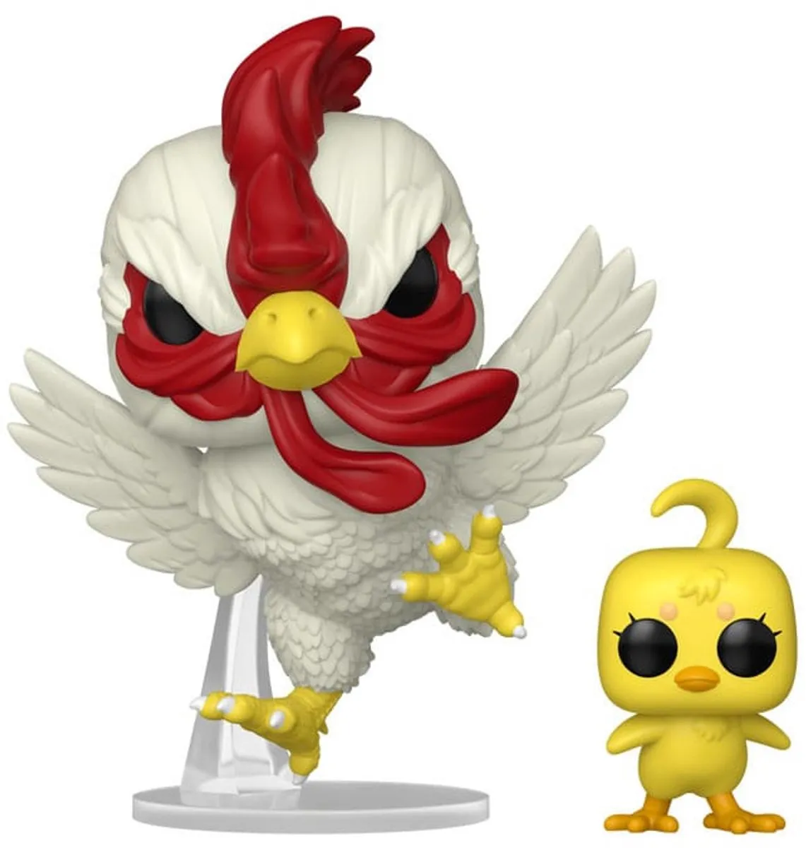 Funko POP! Keiji & Piyoko Rooster Fighter - Geel/Rood/Wit