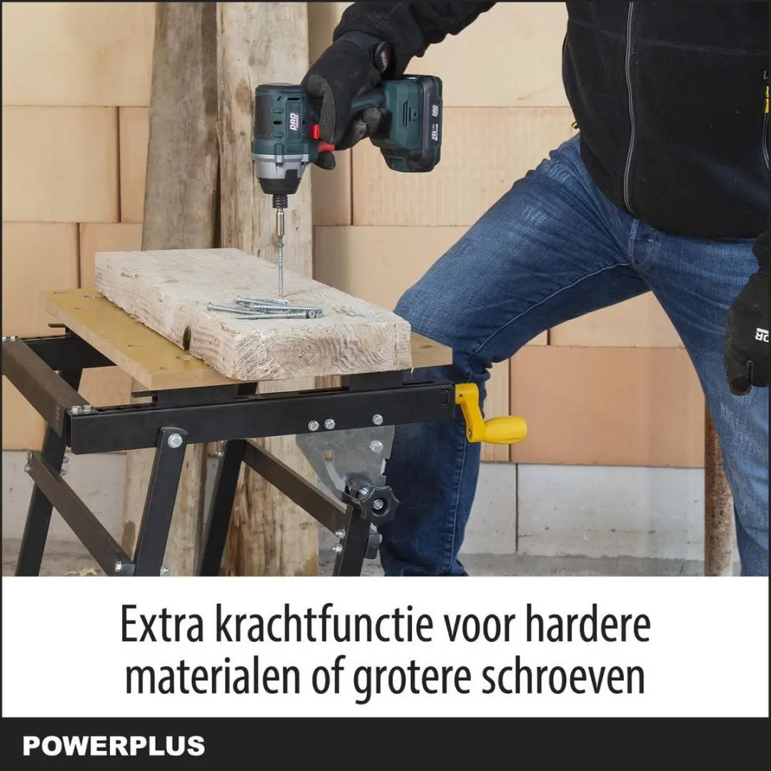 Powerplus POWPB10500 Slagschroevendraaier 20V