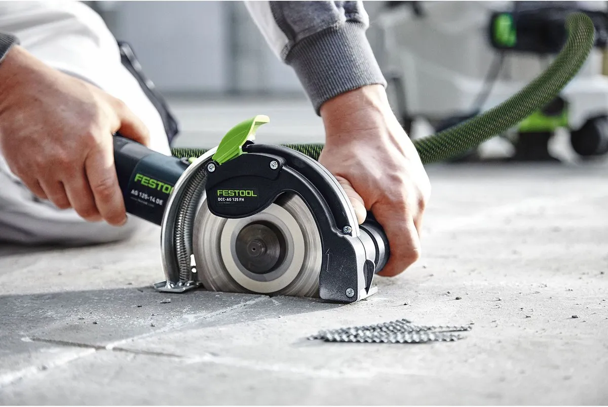 Festool DSC-AG 125 FH-Plus Tegelslijper 125mm - Groen/Zwart