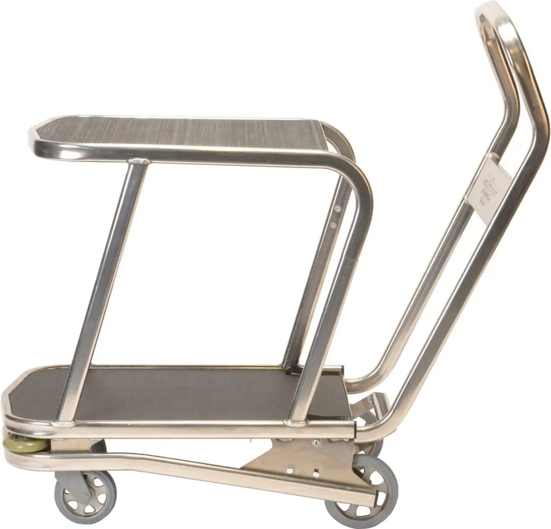 Matador Rebel-400S Etagewagen 2 Plateau 750x480mm - Grijs