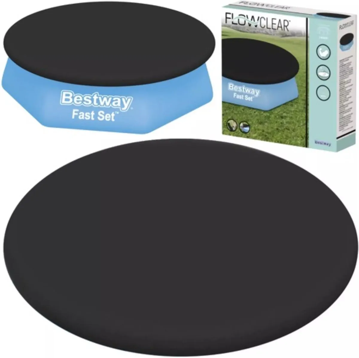Bestway Afdekhoes Fast Set Ø244cm