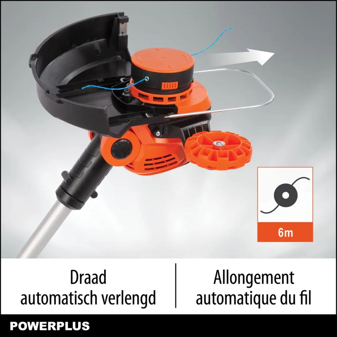 Powerplus Dual Power POWDPG7546 Accu-Grastrimmer 300mm - afbeelding 6 van 6