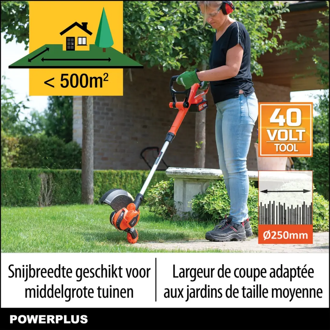 Powerplus Dual Power POWDPG7546 Accu-Grastrimmer 300mm