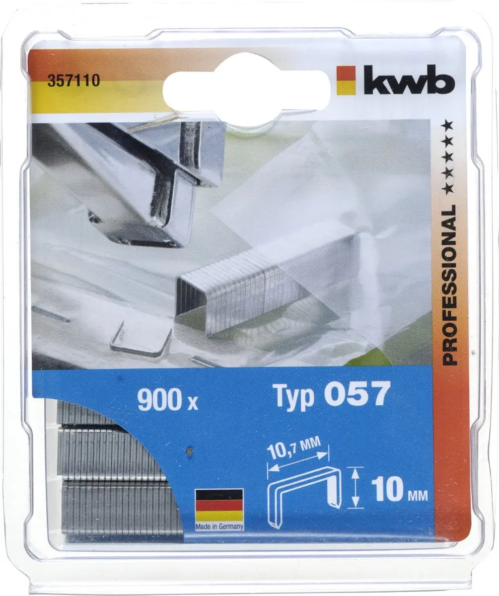 KWB Nieten Hard Type 057C 10mm - 900 Stuks
