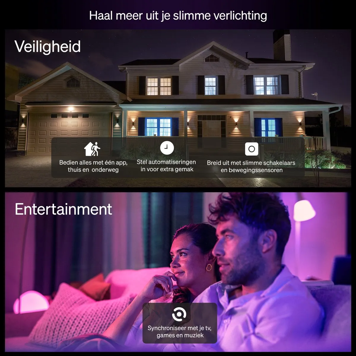 Philips Hue Essential Slimme LED GU10 Spotlight - 3 Stuks