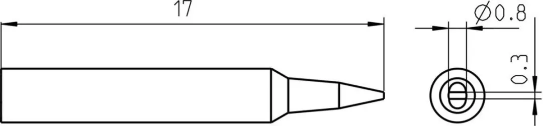Weller RTP 008 S Soldeerpunt T0050104299 - 17mm - afbeelding 6 van 6