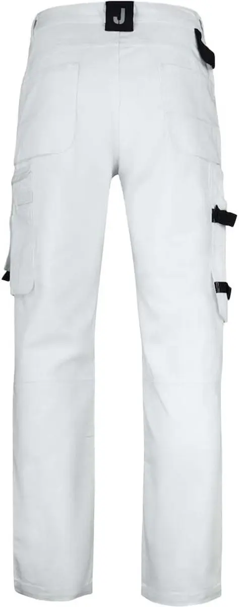Jobman 2130 Painters' Trousers 65213011 - Wit/Zwart