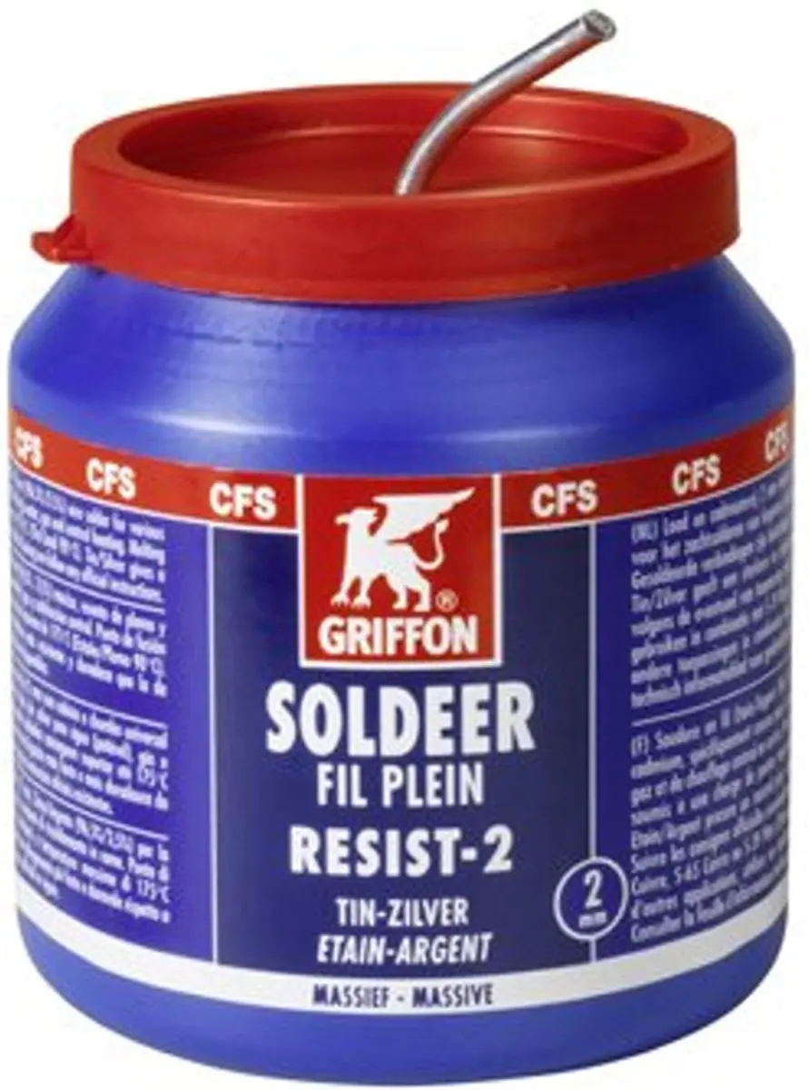 Griffon Resist-2 Draadsoldeer Ø2mm - 500g