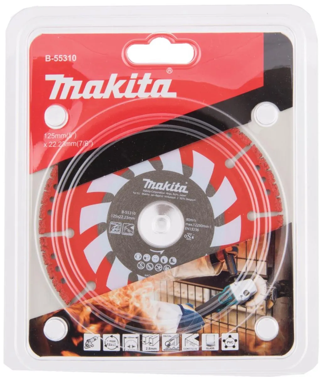 Makita B-55310 Diamantschijf 125mm - Metaal - Rescue