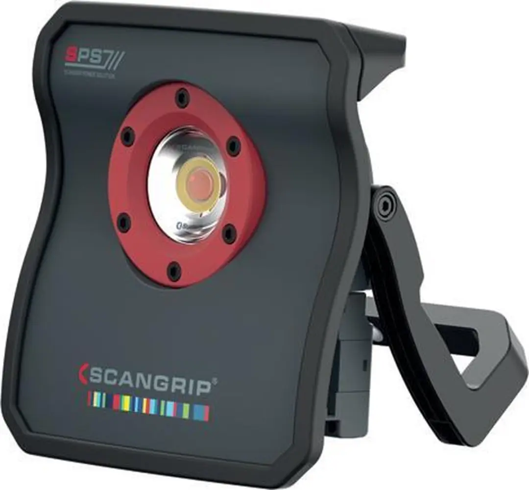 Scangrip Multimatch 3 Connect Oplaadbare LED Werklamp - Zwart/Rood