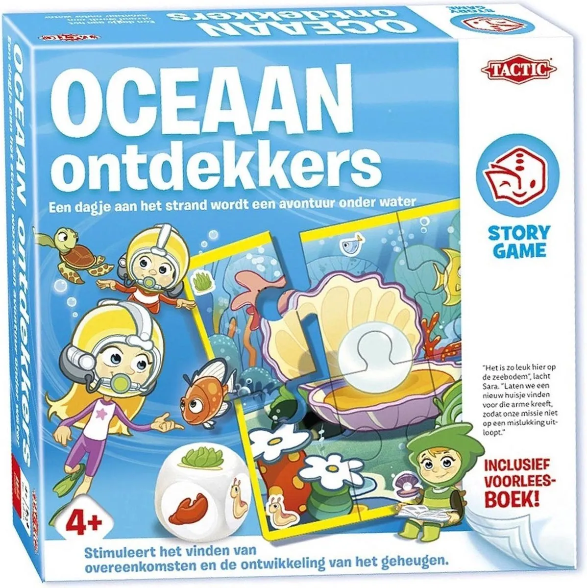 Tactic Story Game Oceaan Ontdekkers TAC54826 - 2-4 Spelers