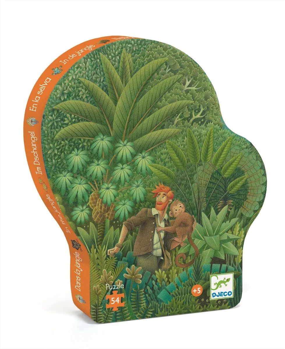 Djeco Silhouette Jungle Puzzel