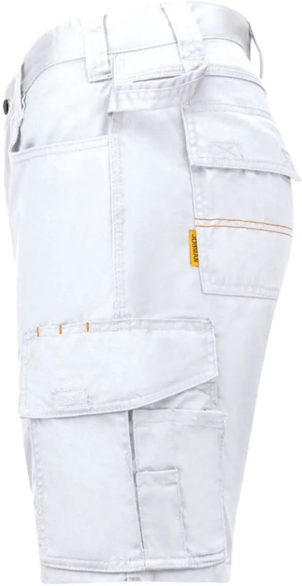 Jobman 2723 Service Shorts 65272320 - Wit/Zwart
