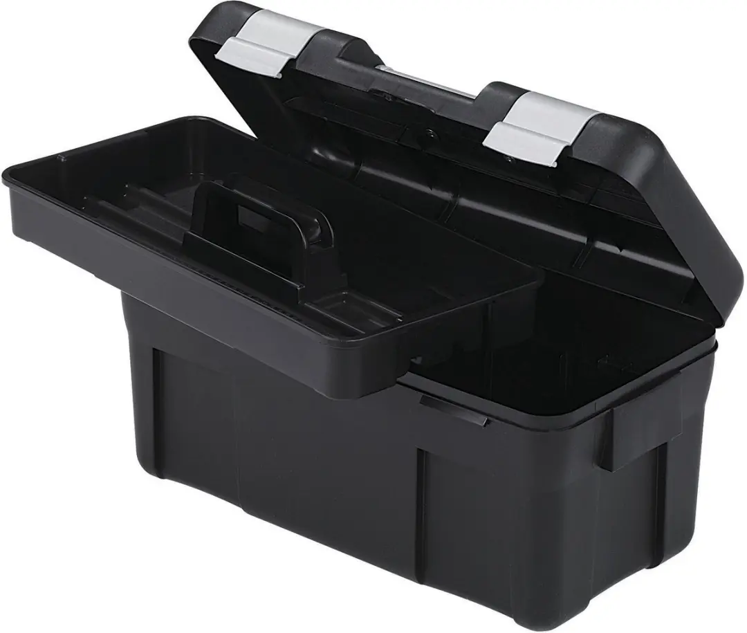 Raaco AT HOME Toolbox 20 - Gereedschapskoffer Zwart