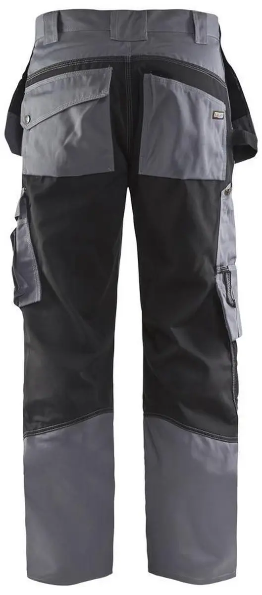 Blåkläder Vloerleggersbroek 1505-1860 - Grijs/Zwart - Maat 56