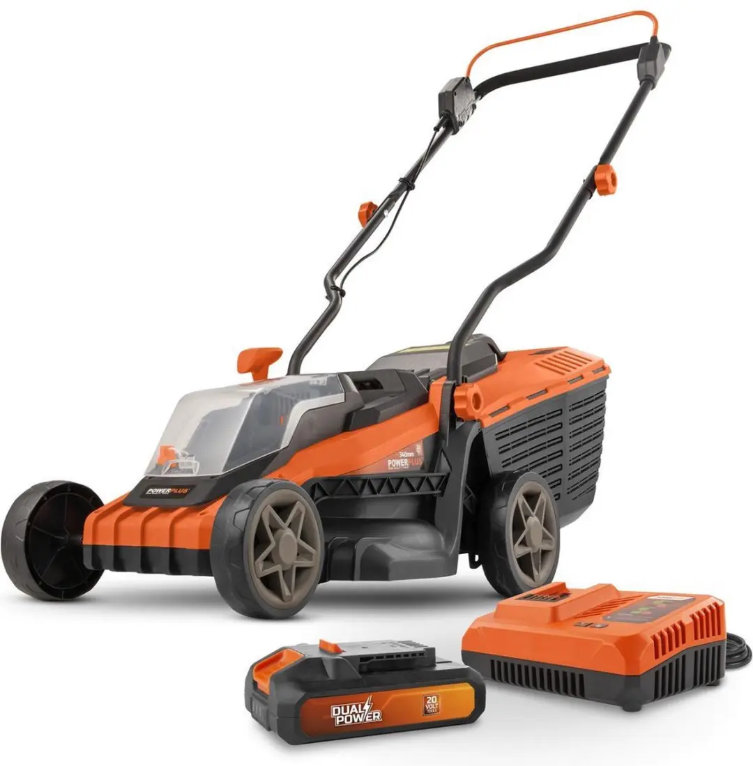 Powerplus Dual Power POWDPGLWS1 Accu-Grasmaaier 340mm