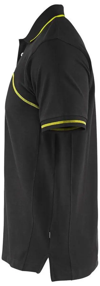 Blåkläder Polo Werkshirt - XXL - Zwart/Geel