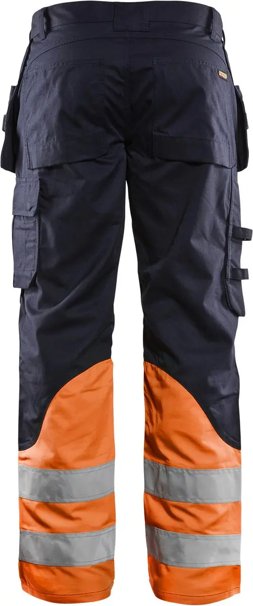 Blåkläder Multinorm Werkbroek 1489-1513 D112 - Marineblauw/Oranje