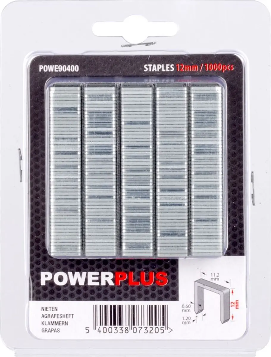 Powerplus POWE90400 Nietjes 12mm