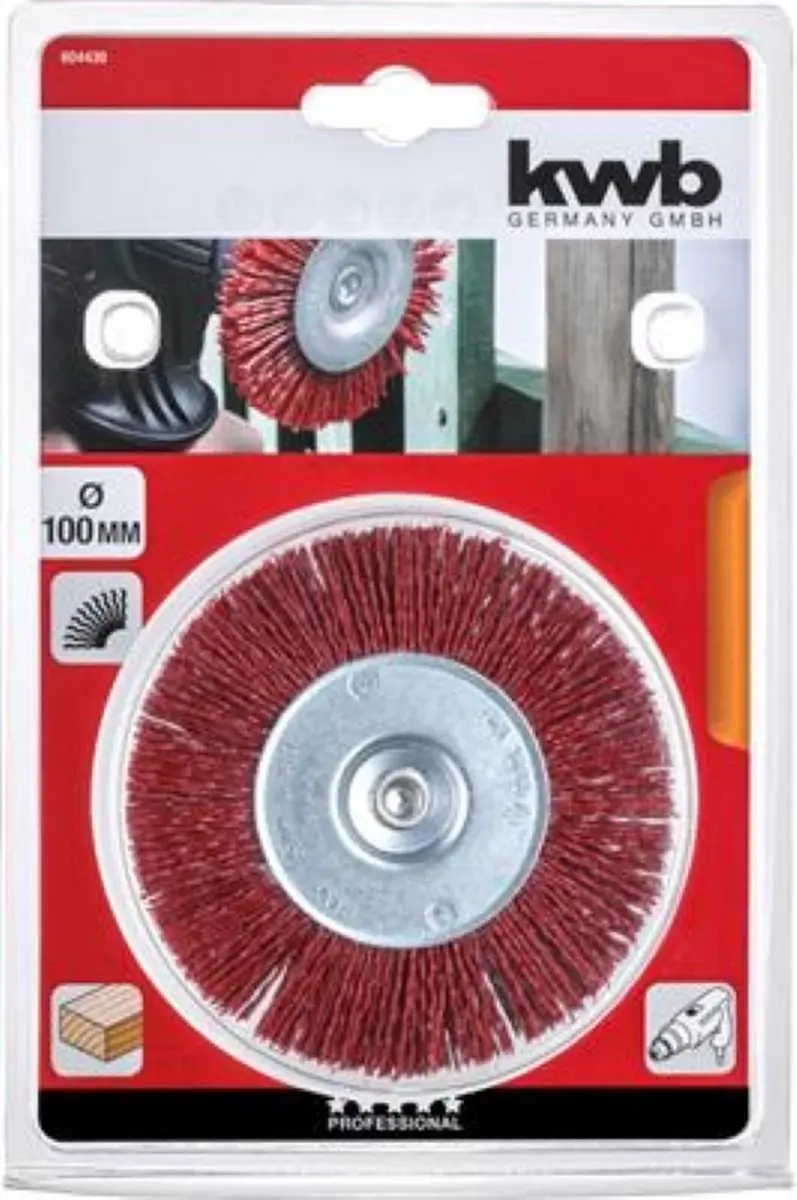 KWB Schijfborstel Ø100mm Nylon