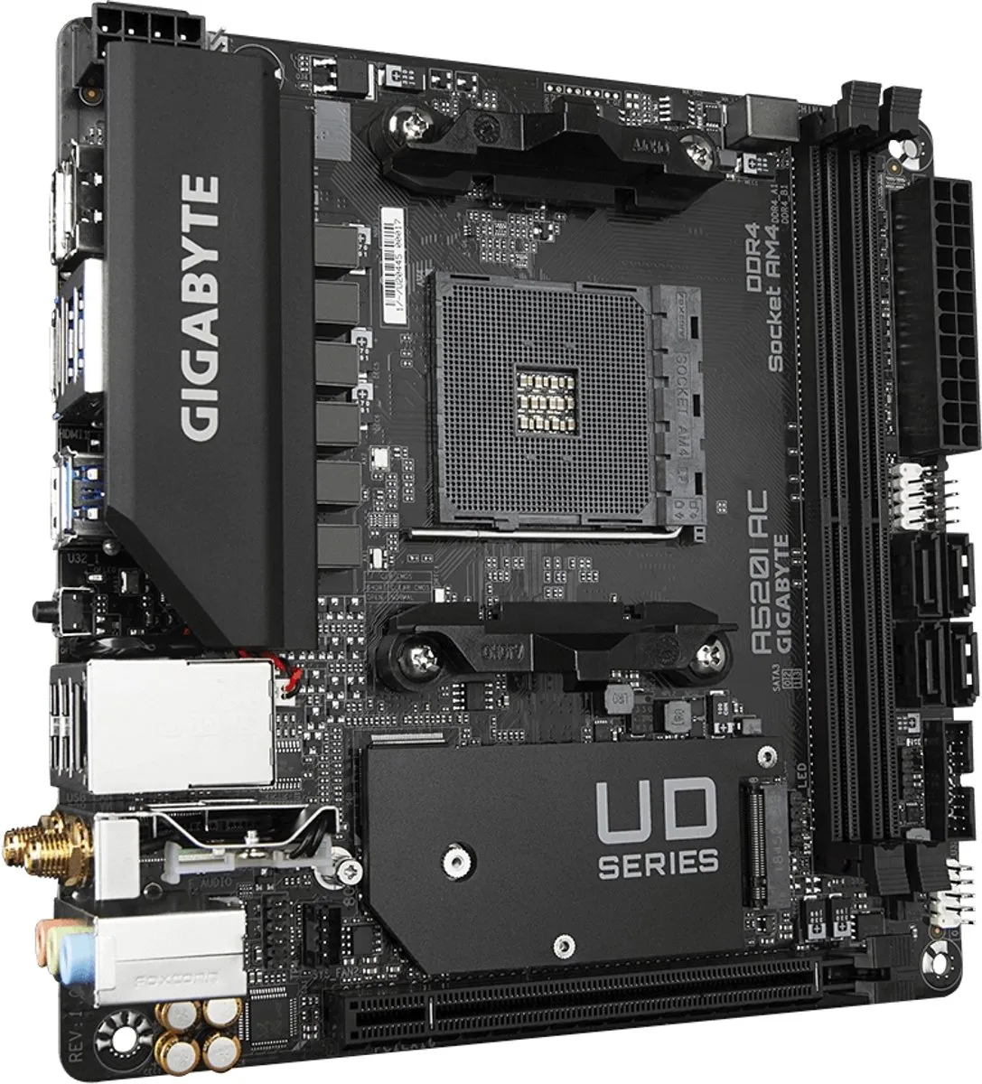 Gigabyte A520I AC A520 Mini ITX Moederbord