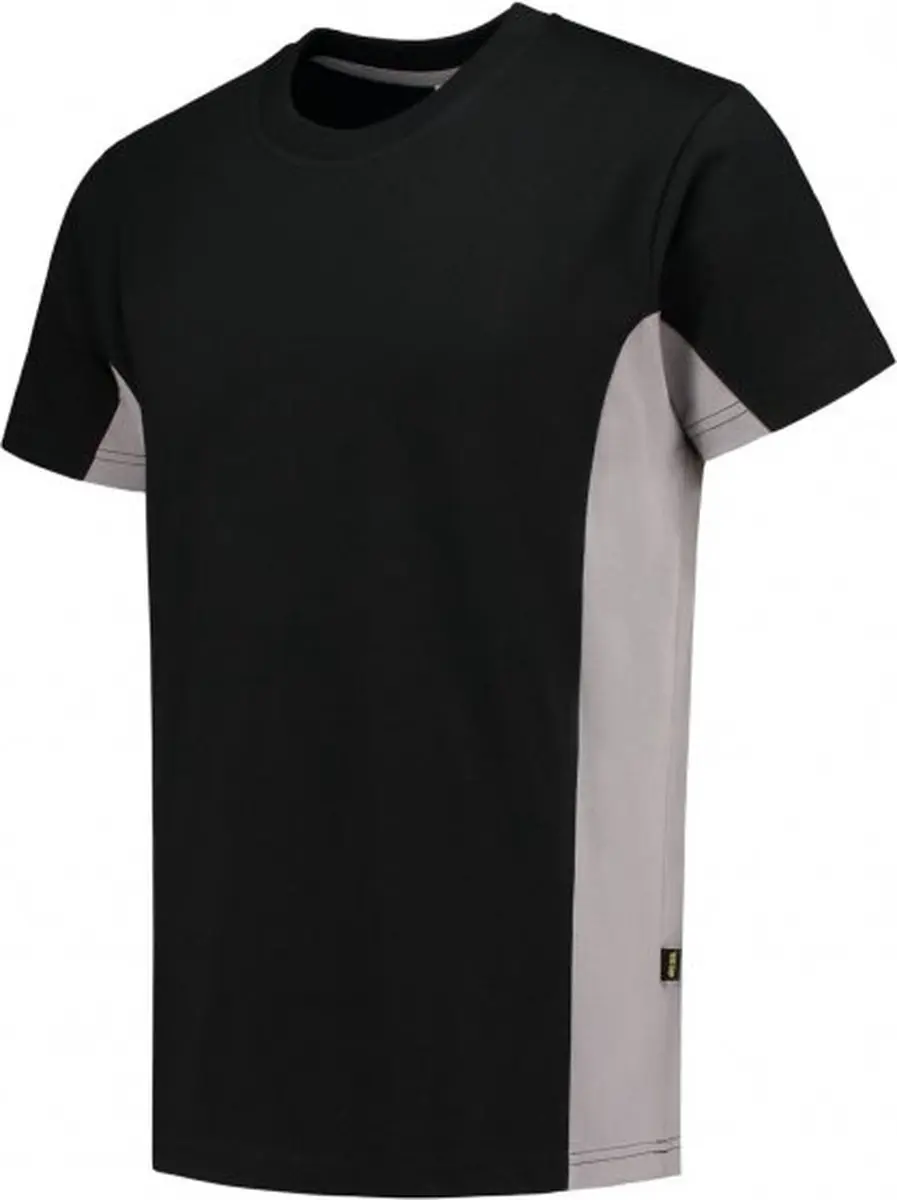 Tricorp T-shirt Bi-color Dames 102003 - XL - Zwart/Oranje