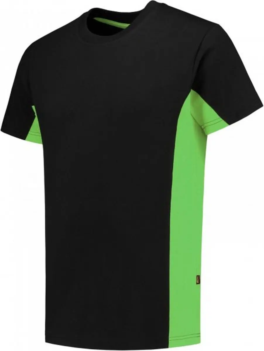 Tricorp T-shirt Bi-color Dames 102003 - XL - Zwart/Oranje