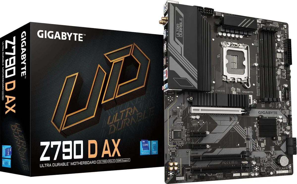 Gigabyte Z790 D AX Moederbord - ATX