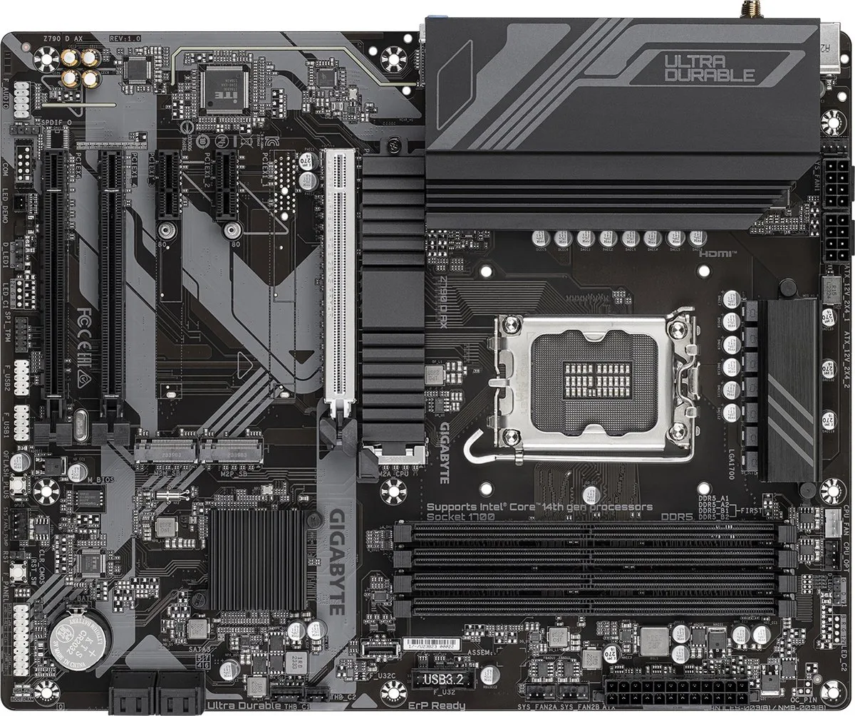 Gigabyte Z790 D AX Moederbord - ATX