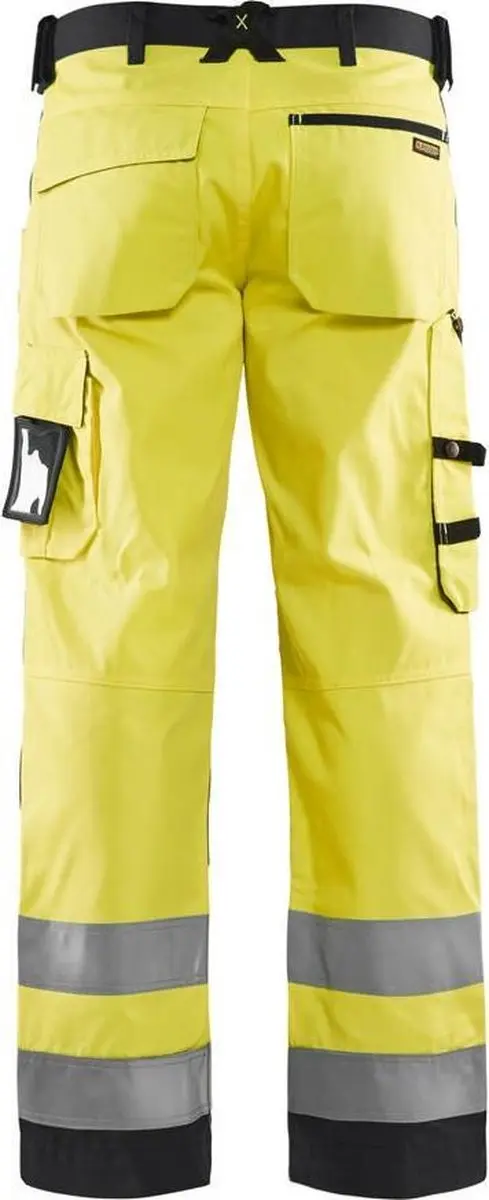 Blåkläder Werkbroek High Vis Geel/Zwart 1566-1811 - Maat 50