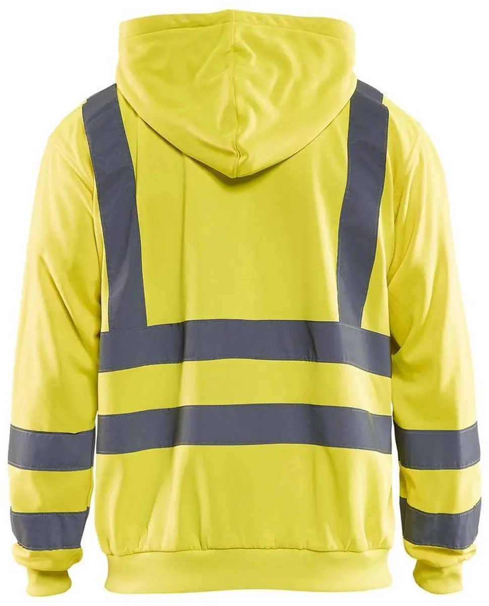 Blåkläder 3346-1974 High Vis Hooded Sweatshirt - L