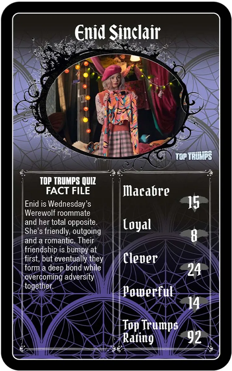 Winning Moves Top Trumps Wednesday Kaartspel - 2-4 Spelers