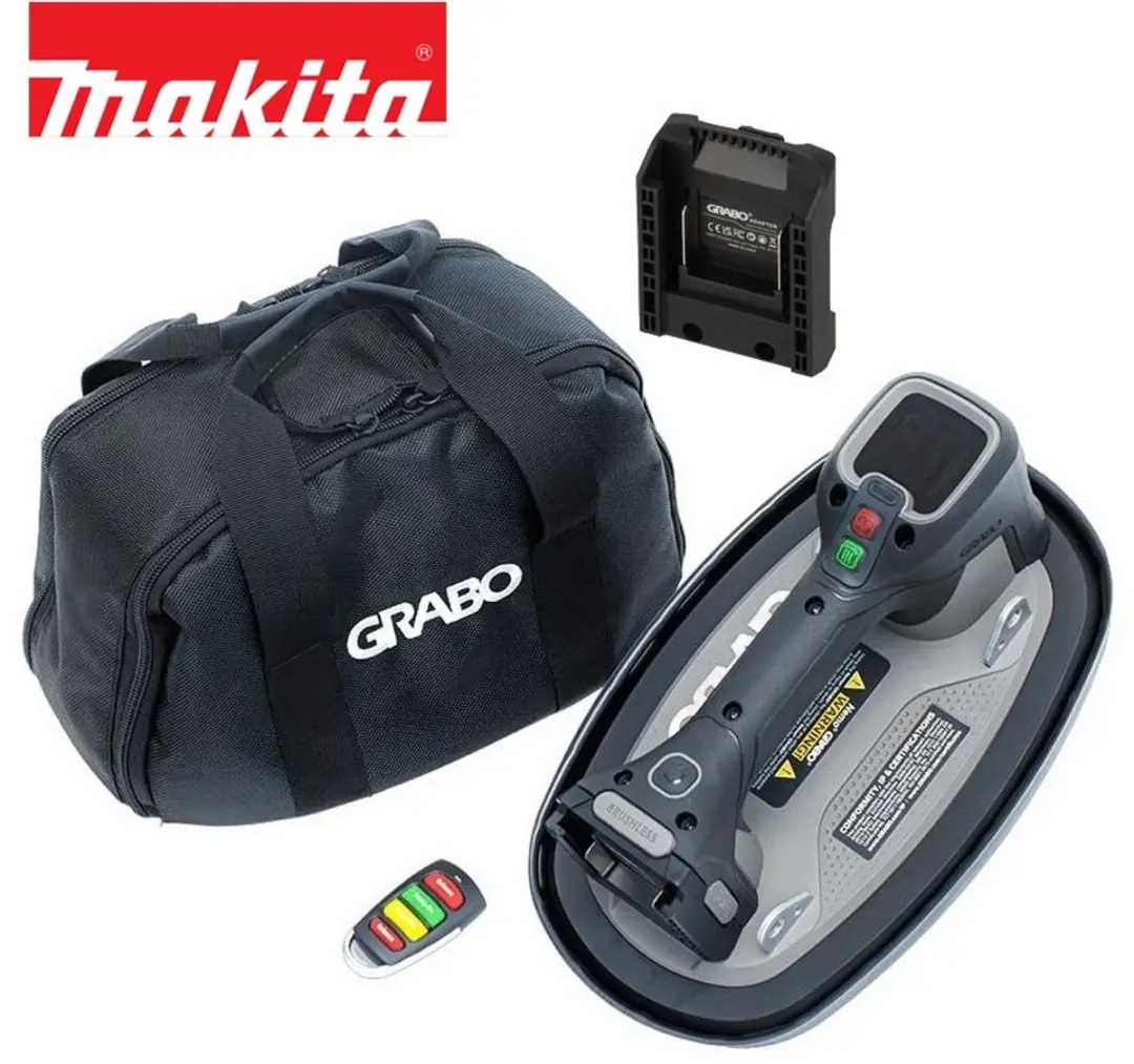 Grabo Pro Brushless Glas/Tegel Zuignap 120kg - Zwart - afbeelding 6 van 6
