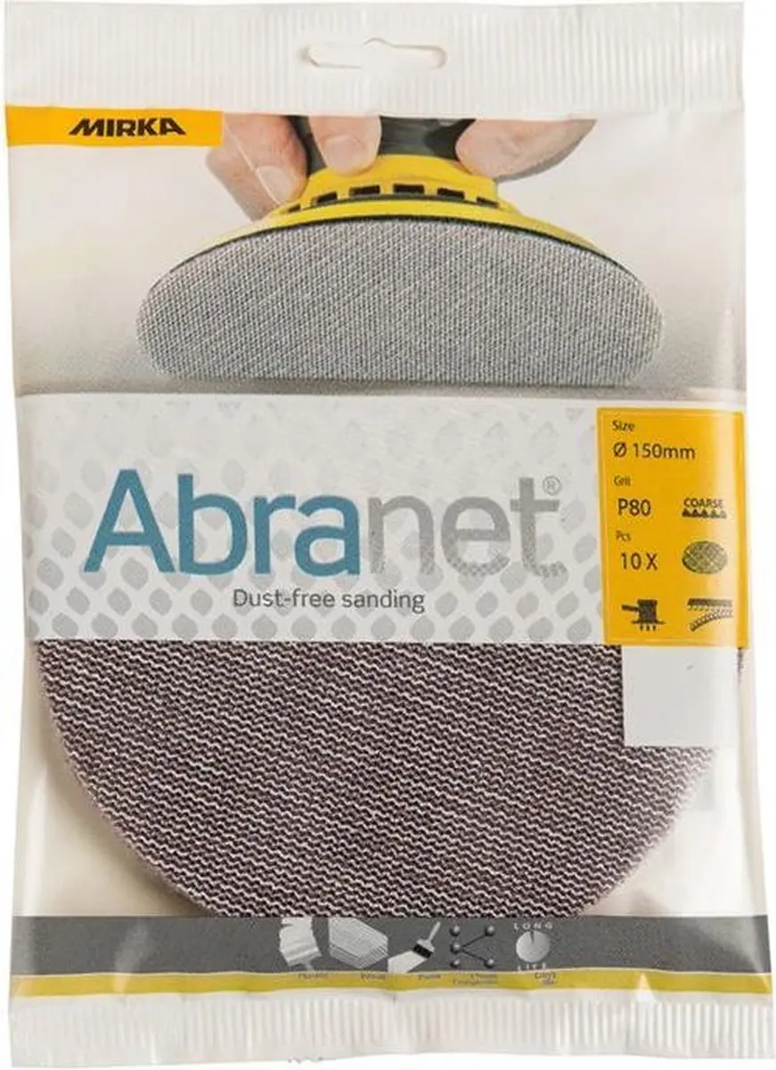 Mirka Abranet ECO Schuurschijven 150mm P240