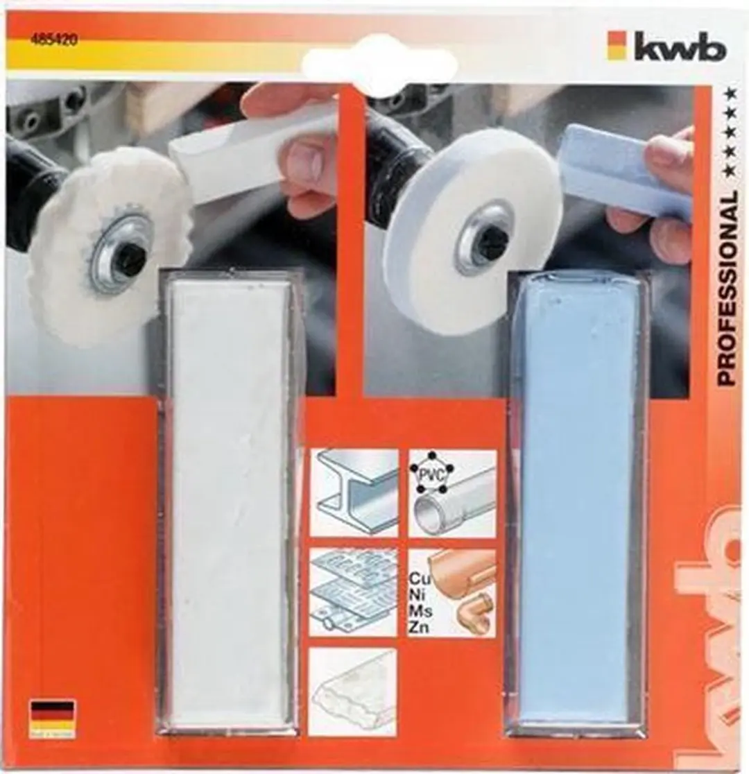 KWB Polijstpasta 2-delig