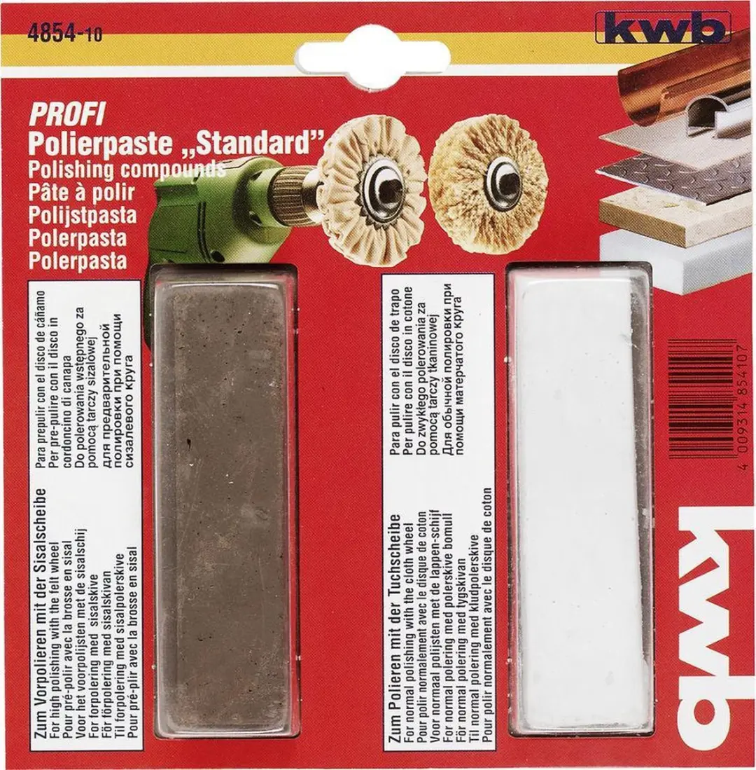 KWB Polijstpasta 2-delig