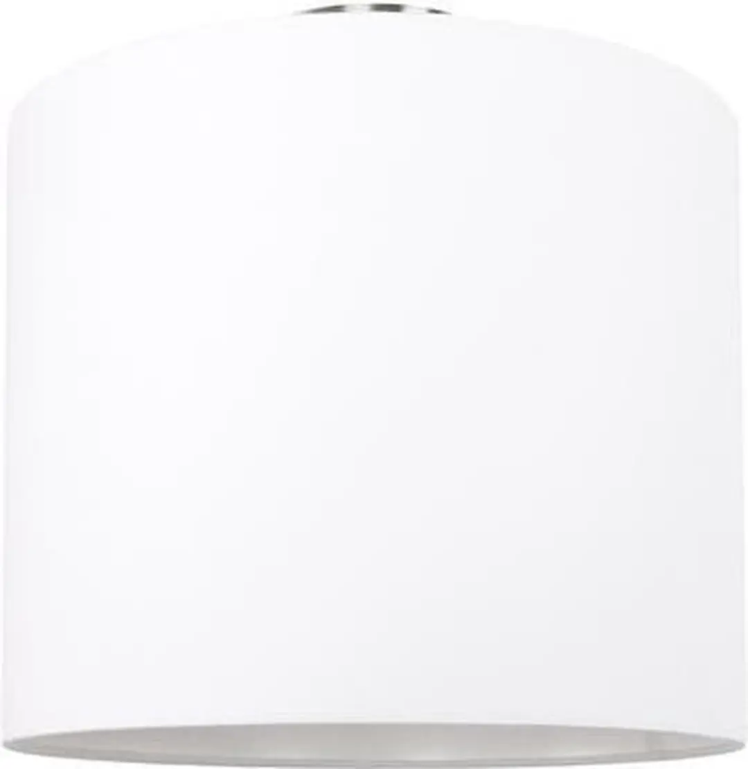 Estwing Witte Hanglamp 50cm Textiel - 1 Lichtpunt