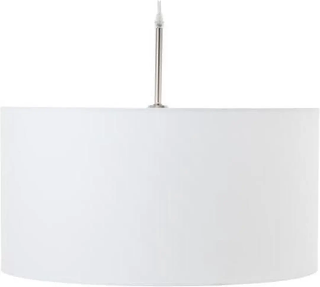 Estwing Witte Hanglamp 50cm Textiel
