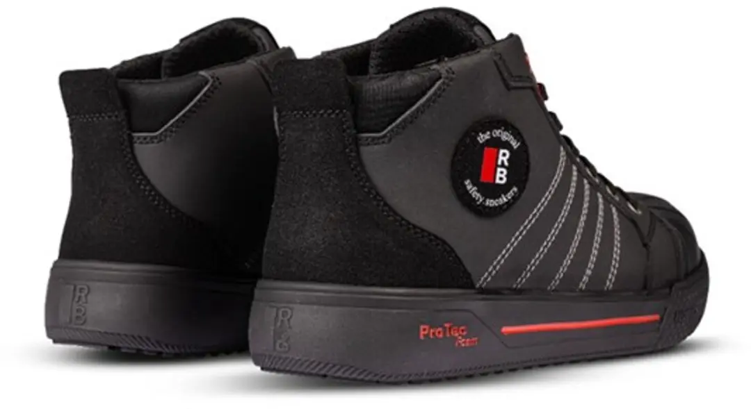 Redbrick Champ High S3s Werkschoen - Zwart 42