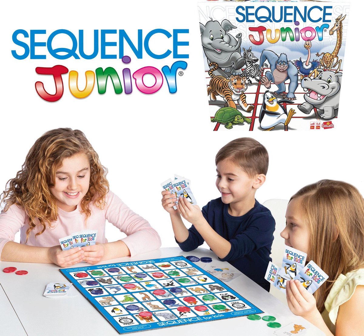 Goliath Sequence Junior - Bordspel - Kinderspel