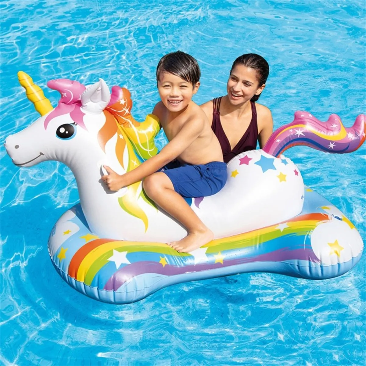Intex Magical Unicorn Ride-On - 3+ Multicolor