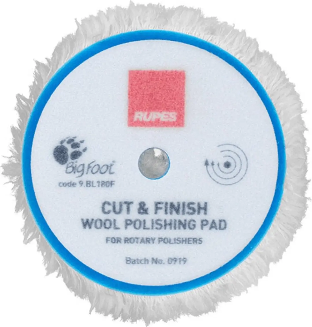 Rupes Cut & Finish Wool Pad 200mm