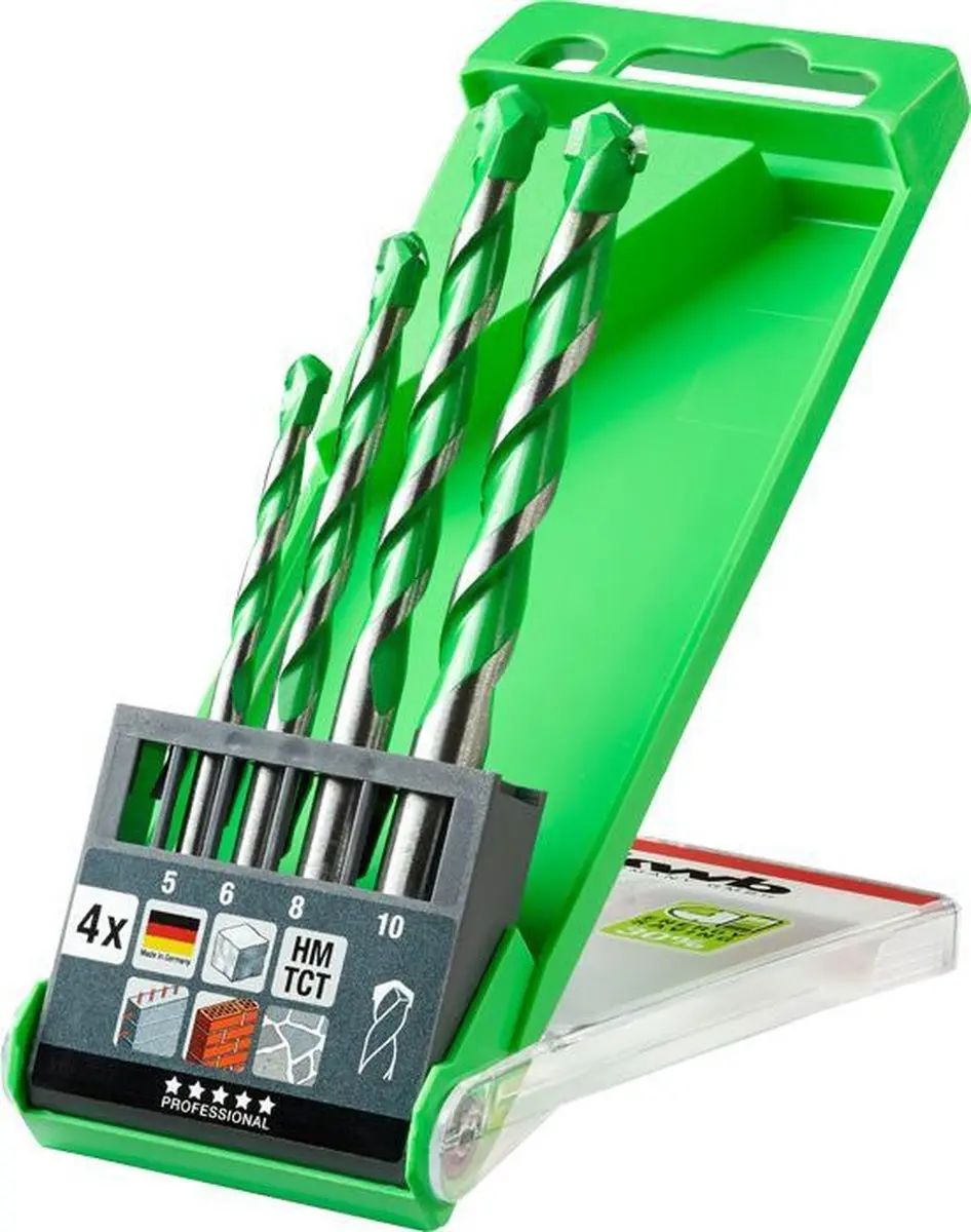 KWB 052800 Granietboren Set 4-delig