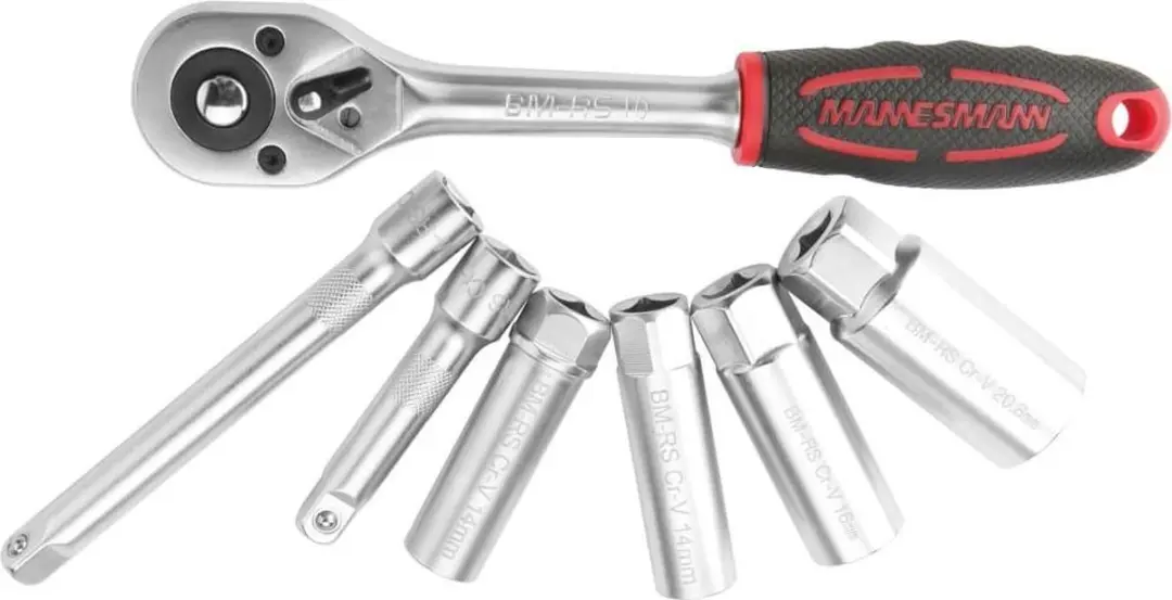 Brüder Mannesmann Bougiemontageset 7-delig