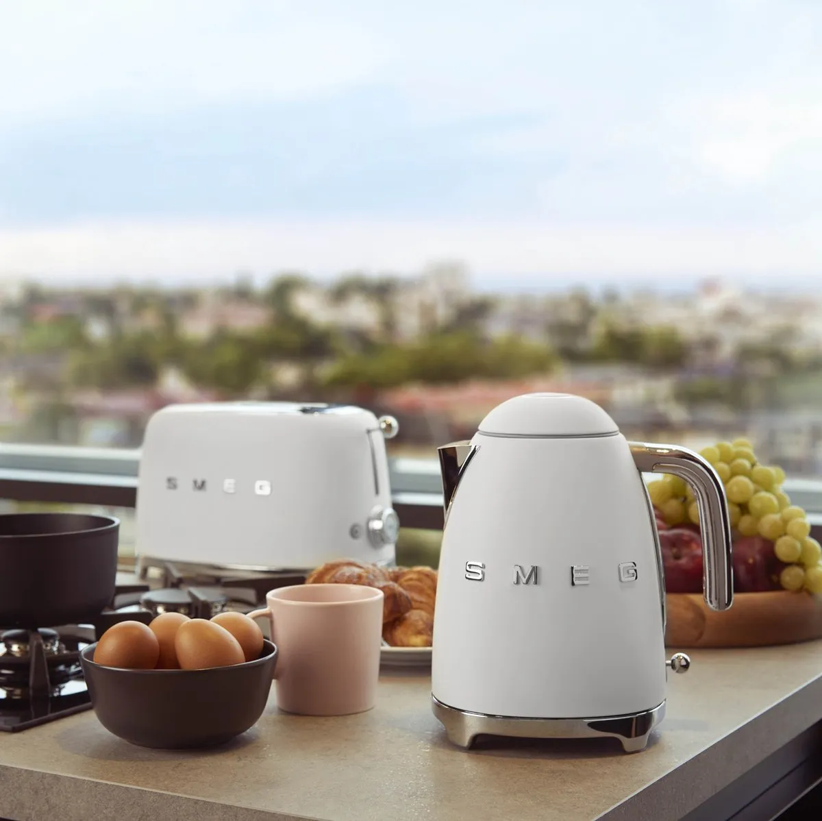 Smeg KLF03 Waterkoker 1,7L - Mat Wit - afbeelding 6 van 6