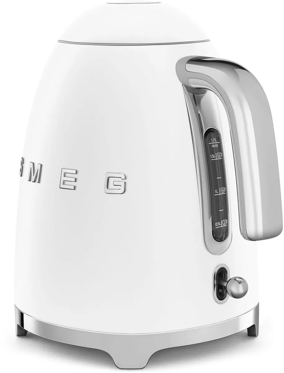 SMEG KLF03WHMEU - Waterkoker - Mat Wit - 1,7 L