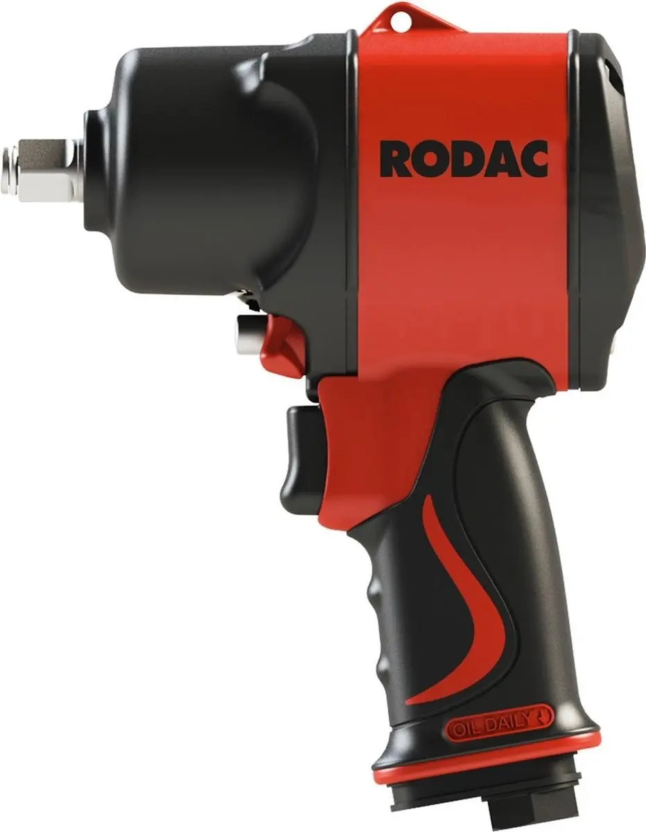 RODAC RC2780BC Slagmoersleutel Twin Hammer 1/2" - met krachtdoppen