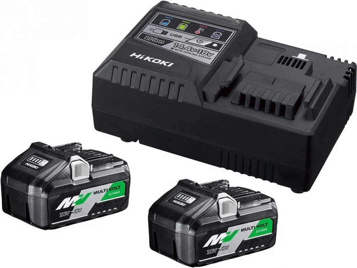 Hikoki MultiVolt BSL36B18 Accu Starterset 36V